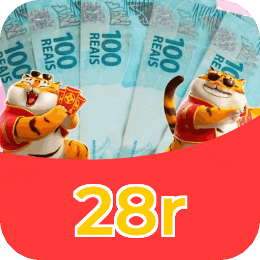 Interface do aplicativo 28r mostrando jogos disponíveis no iOS e Android
